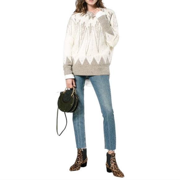 Adam Lippes Sweaters - Adam Lippes Fair Isle Crew Neck Sweater